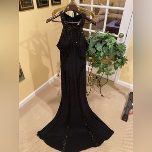 Faviana Black Evening Gown